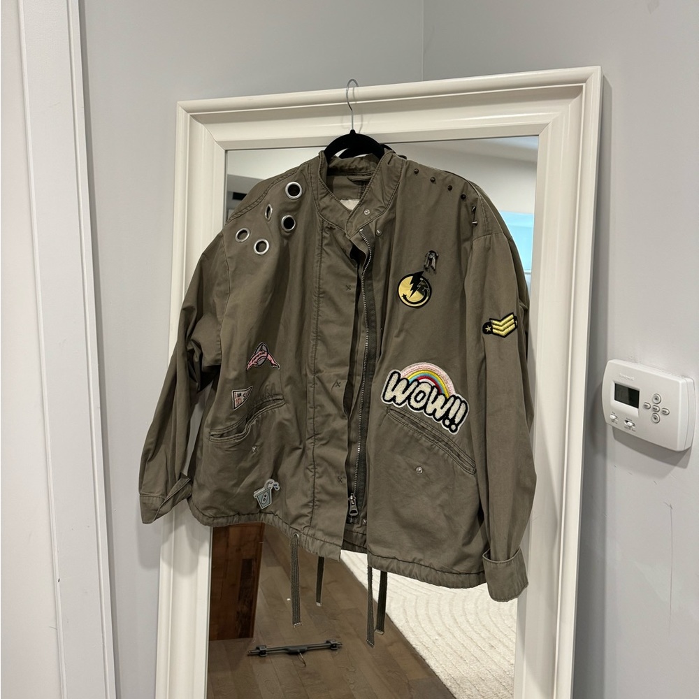 Pull&Bear Oversized Khaki Jacket - image 1